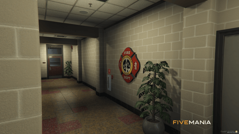 FIVEM Blaine County Fire Station | Detailed Fire Station MLO | Interior & Exterior | Offices & Garage Bays | Lore Friendly | Add-On | Optimized | Fivem Ready | High Quality — image 20
