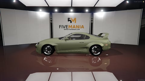 FIVEM Toyota Supra MK4 | Realistic Sports Car [Badged] Add-On | Widebody Kit | Custom Wheels | Roll Cage | Spoiler | Add-On | Optimized | Fivem Ready | High Quality — image 7