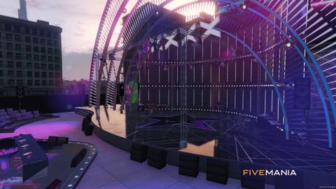 FIVEM Legion Square V5 | Revitalized City Hub MLO | Outdoor Stage & Shops | Dynamic Lighting | Add-On | Optimized | Fivem Ready | High Quality — image 18