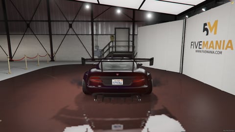 FIVEM Dodge Viper | Widebody Sports Car [Badged] Add-On | Custom Wheels | Large Spoiler | Working Lights | Optimized | Fivem Ready | High Quality, image 6