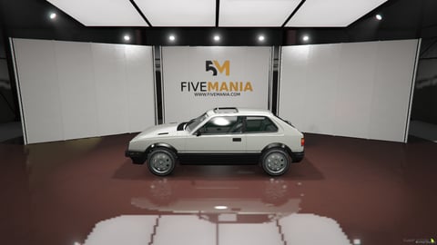 FIVEM Honda Prelude (1st Gen) | Realistic Classic Hatchback [Unbadged] Add-On | Optimized | Fivem Ready | High Quality, image 6