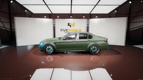 FIVEM M5cs22 | Realistic Sports Sedan [Unbadged] Add-On | Working Lights | Custom Wheels | Add-On | Optimized | Fivem Ready | High Quality — image 7