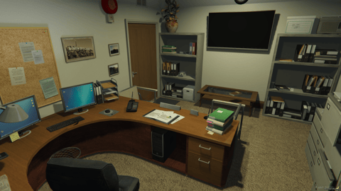 FIVEM Paleto Sheriff Department V2 | Realistic Sheriff Department MLO | Interior & Exterior | Offices | Jail Cells | Locker Room | Add-On | Optimized | Fivem Ready | High Quality — image 20