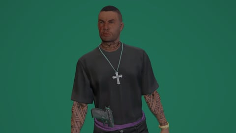 Spencer | Male Ped | Multiple Outfits | Optimized & Fivem Ready [Add-On] — image 5