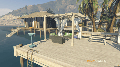 FIVEM Oasis Resort | Luxury Island Resort MLO | Overwater Bungalows | Beach Bar | Interior & Exterior | Add-On | Optimized | Fivem Ready | High Quality — image 5