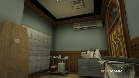 FIVEM Sandy Hospital | Fully Equipped Hospital MLO | Interior & Exterior | Pharmacy | Waiting Room | Add-On | Optimized | Fivem Ready | High Quality — image 15