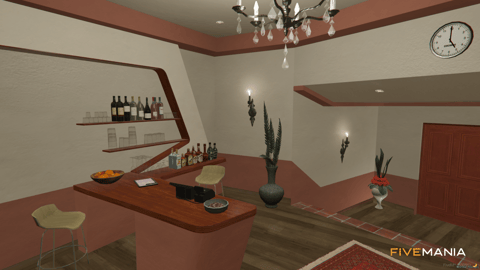 FIVEM Guru House | Luxury Estate MLO | Interior & Exterior | Bar & Dining Area | Custom Grounds | Add-On | Optimized | Fivem Ready | High Quality — image 16