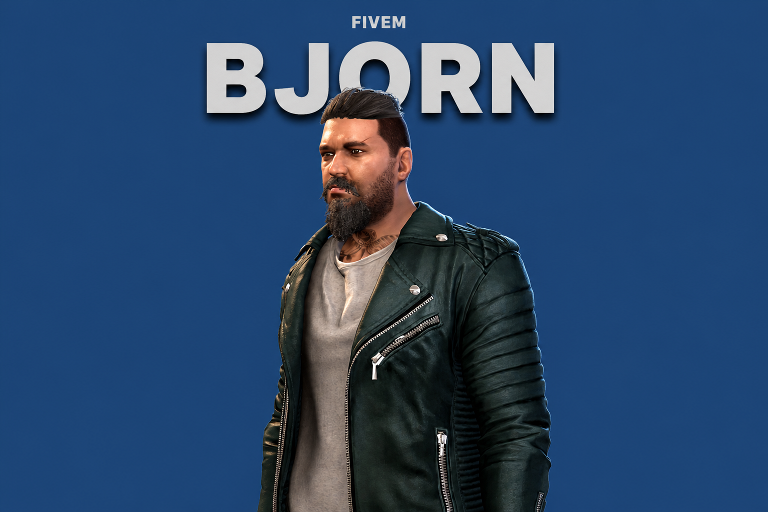 Bjorn | Male Ped | Multiple Outfits | Optimized & Fivem Ready [Add-On]