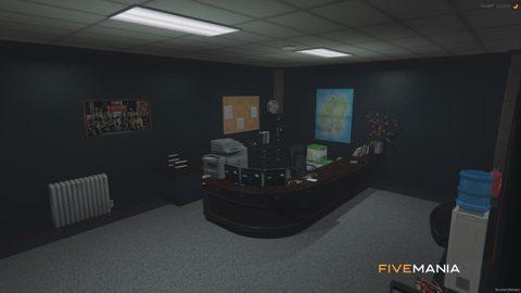 FIVEM Fire Department | Lore-Friendly Fire Station MLO | Interior & Exterior | Offices & Garage | Kitchen & Restrooms | Add-On | Optimized | Fivem Ready | High Quality — image 16