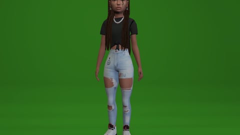 Quinn | Female Ped | Multiple Outfits | Optimized & Fivem Ready [Add-On] — image 6