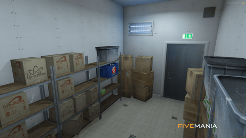 FIVEM Up N Atom Burger Vinewood | Iconic Fast Food Restaurant MLO | Interior & Exterior | Custom Props | Optimized | Add-On | Fivem Ready | High Quality — image 12