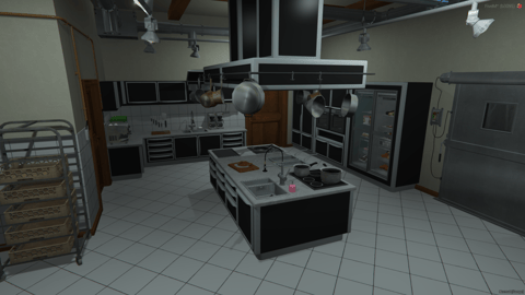 FIVEM Pizza This | Authentic Pizzeria MLO | Interior & Exterior | Basement & Locker Room | Cozy Dining | Add-On | Optimized | Fivem Ready | High Quality — image 10