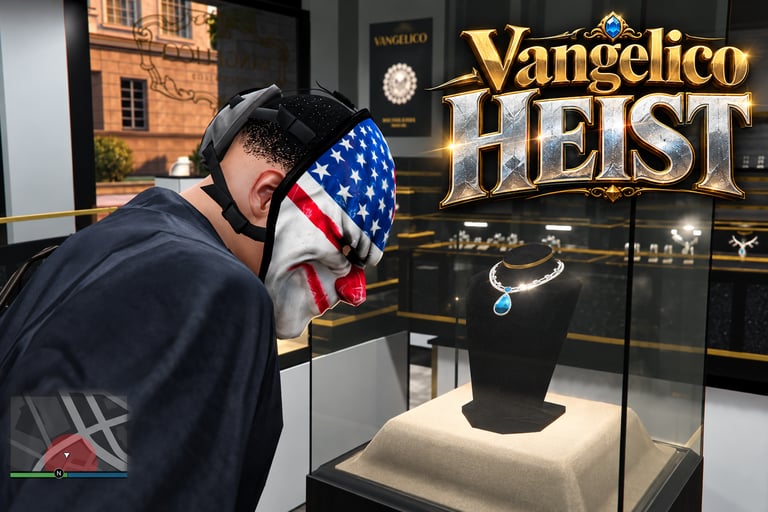 FIVEM Vangelico Heist, Dynamic Robbery Script