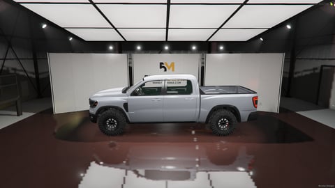 FIVEM Bison Bisxl3 | Off-Road Pickup Truck Add-On | Interior & Exterior | Working Lights | Off-Road Tires | Add-On | Optimized | Fivem Ready | High Quality, image 7