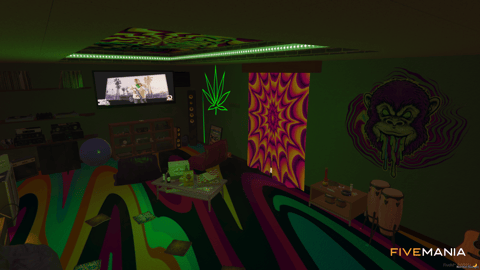 FIVEM Blaze Dispensary | Immersive Cannabis Dispensary MLO | Interior & Exterior | Rooftop Lounge | Grow Room | Office | Add-On | Optimized | Fivem Ready | High Quality — image 8