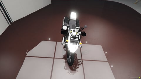 FIVEM Bmwrp | Lore-Friendly Police Motorcycle [Unbadged] Add-On | Working Lights | Saddlebags | Police Livery | Optimized | Fivem Ready | High Quality — image 5