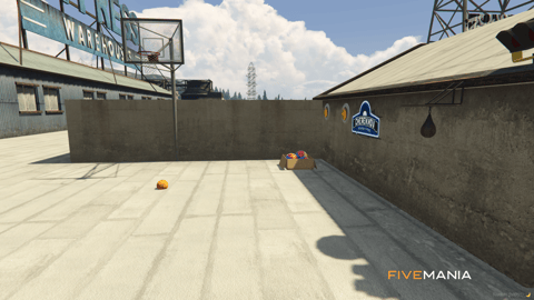 FIVEM Aztecas Hood | Custom Gang Territory MLO | Interior & Exterior | Bar & Pool Tables | Basketball Court | Add-On | Optimized | Fivem Ready | High Quality — image 16
