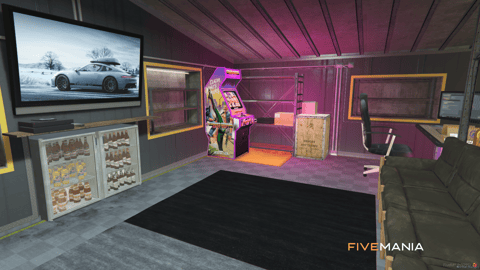 FIVEM Sandy Illegal Garage | Multi-Level Crime Hub MLO | Interior & Exterior | Underground Garage | Market | Workshop | Add-On | Optimized | Fivem Ready | High Quality — image 15