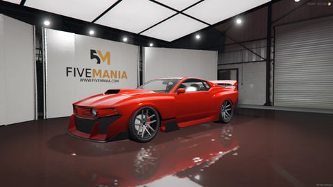 FIVEM Dominator Dom2 | Realistic Sports Car Add-On | Custom Bodykit | Tuning Parts | Working Lights | Add-On | Optimized | Fivem Ready | High Quality, image 3