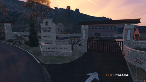 FIVEM Marlowe | Luxury Vineyard Estate MLO | Interior & Exterior | Wine Cellar | Modern House | Optimized | Add-On | Fivem Ready | High Quality — image 2