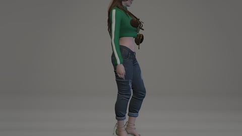 Anita | Female Ped | Multiple Outfits | Optimized & Fivem Ready [Add-On] — image 7