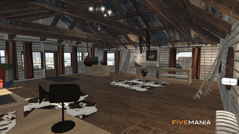 FIVEM Fishing Shop | Rustic Waterfront MLO | Interior & Exterior | Fishing Gear | Cafe Area | Add-On | Optimized | Fivem Ready | High Quality — image 6