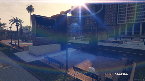 FIVEM Legion Square V3 | Revitalized City Hub Map Edit | Bank MLO | Gas Station | Outdoor Seating | Helipad | Add-On | Optimized | Fivem Ready | High Quality — image 12