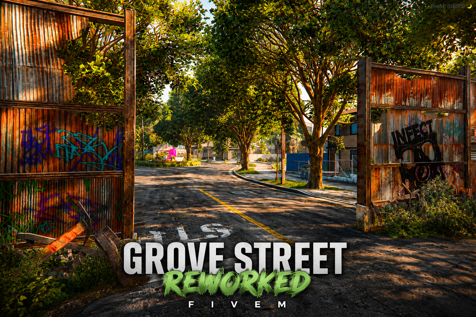 FIVEM Grovestreet Reworked | Iconic Gang Hideout MLO | Interior & Exterior | Hidden Rooms & Tunnels | Add-On | Optimized | Fivem Ready | High Quality