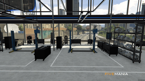 FIVEM Gear Tech Mechanic, Modern Auto Garage MLO, image 12