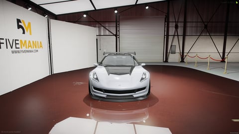 FIVEM Coquette | Realistic Sports Car Add-On | Custom Body Kit | Detailed Interior | Working Lights | Tuning Parts | Add-On | Optimized | Fivem Ready | High Quality — image 4