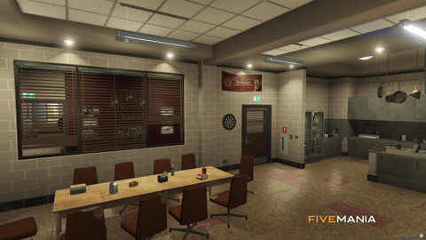 FIVEM Blaine County Fire Station | Detailed Fire Station MLO | Interior & Exterior | Offices & Garage Bays | Lore Friendly | Add-On | Optimized | Fivem Ready | High Quality — image 13