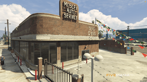 FIVEM Mosley Mechanic Shop | Custom Mechanic Shop MLO | Interior & Exterior | Add-On | Optimized | Fivem Ready | High Quality — image 3