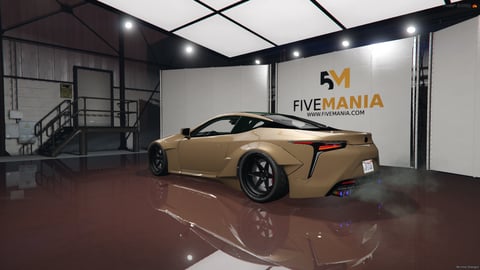 FIVEM Lexus LC500 | Realistic Sports Car [Badged] Add-On | Widebody Kit | Fivem Ready | High Quality | Optimized — image 7