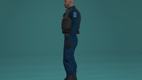 Prison Tattoartist | Male Ped | Multiple Outfits | Optimized & Fivem Ready [Add-On] — image 9