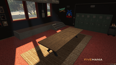 FIVEM Lostmc Club | Biker Gang Hideout MLO | Interior & Exterior | Bar & Garage | Add-On | Optimized | Fivem Ready | High Quality — image 22