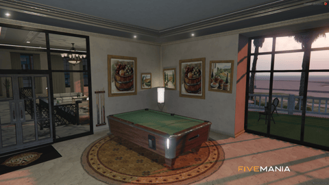 FIVEM V Hotel | Luxury Hotel MLO | Interior & Exterior | Multiple Rooms | Conference Room | Pool Table | Add-On | Optimized | Fivem Ready | High Quality — image 13