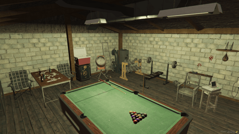 FIVEM Grove Street Gang Hideout | Custom MLO Interior & Exterior | Pool Table & Gym | Add-On | Optimized | Fivem Ready | High Quality — image 5