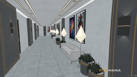 FIVEM Atlantis Casino | Grand Casino Interior & Exterior | Casino Games | Parking Garage | Office Space | Add-On | Optimized | Fivem Ready | High Quality — image 11