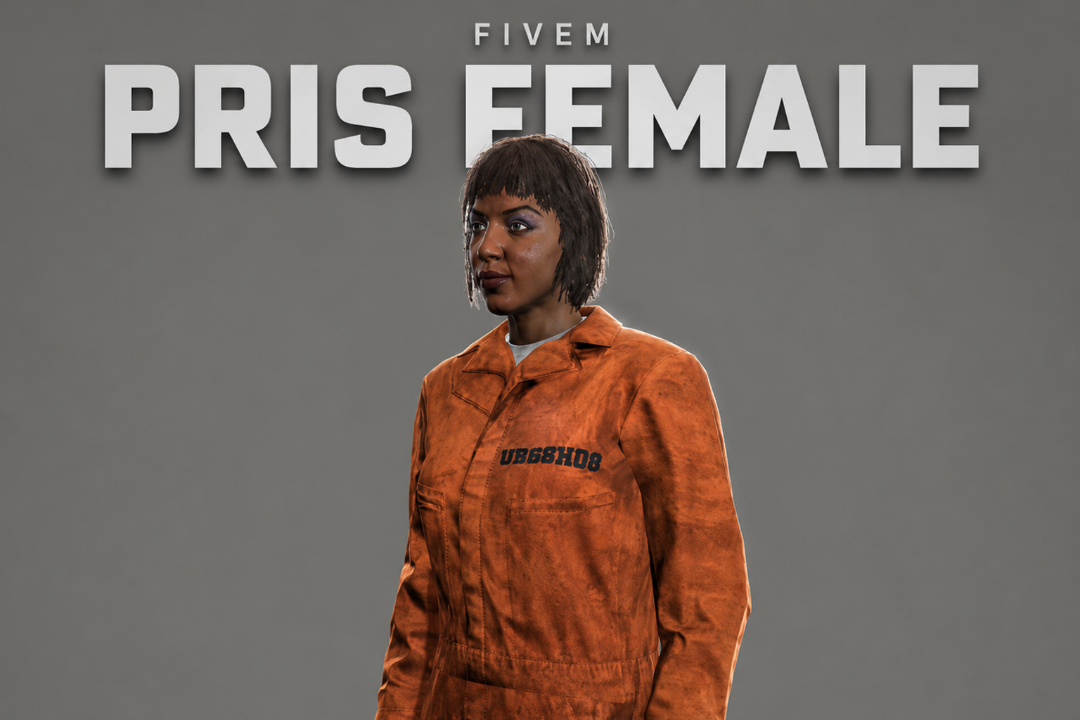 Pris Female | Custom Character | Multiple Outfits | Optimized & Fivem Ready [Add-On]