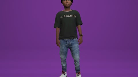 Miles | Male Teen Ped | Multiple Outfits | Optimized & Fivem Ready [Add-On] — image 6