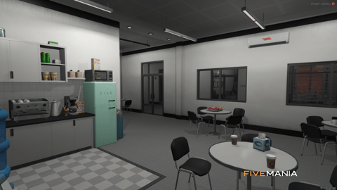FIVEM Mission Row Police Department | Detailed Police Station MLO | Interior & Exterior | Offices | Cells | Interrogation Rooms | Add-On | Optimized | Fivem Ready | High Quality — image 8