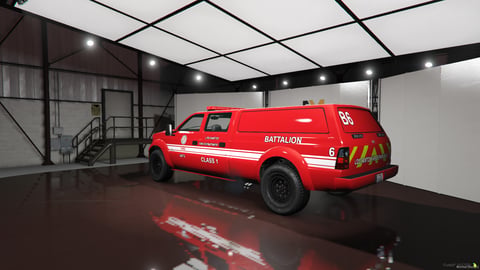 FIVEM Ford F-Series Super Duty | Lore Friendly Fire Department Truck | Working Lights | Custom Liveries | Detailed Interior & Exterior | Add-On | Optimized | Fivem Ready | High Quality, image 8