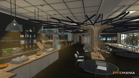 FIVEM Oceanmedical | Modern Medical Center MLO | Interior & Exterior | Parking Garage | Rooftop Patio | Lab & Offices | Add-On | Optimized | Fivem Ready | High Quality — image 16