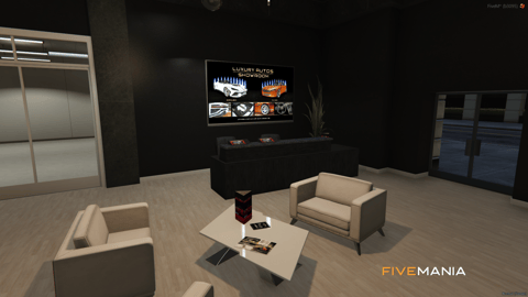 FIVEM Luxury Autos Dealership | Luxury Vehicle Dealership MLO | Interior & Exterior | Reception Area | Office Space | Garage | Add-On | Optimized | Fivem Ready | High Quality — image 7