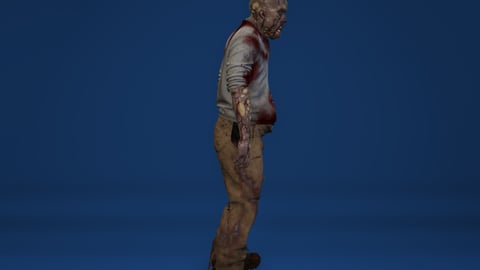Marcus | FiveM Male Ped | Infected Zombie Character | Multiple Outfits | Optimized & Fivem Ready [Add-On], image 6