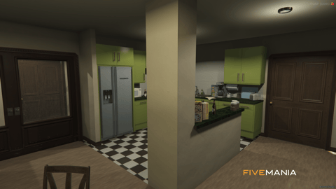 FIVEM Mirror Park Houses V2 | Residential MLO Pack | Interior & Exterior | Custom Furniture | Multiple Rooms | Add-On | Optimized | Fivem Ready | High Quality — image 4