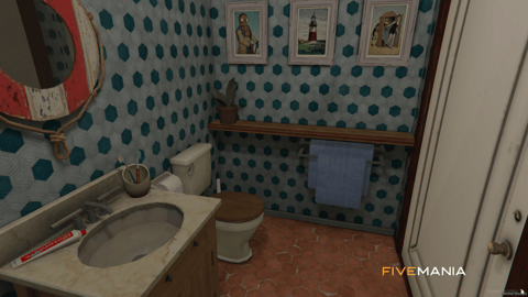 FIVEM Paleto Stags | Rustic Store & Bar MLO | Interior & Exterior | Wine Cellar | Bar Area | Storefront | Add-On | Optimized | Fivem Ready | High Quality — image 37