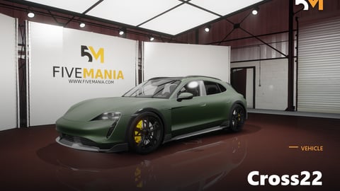 FIVEM Cross22 | Realistic Sports Wagon [Unbadged] Add-On | Interior & Exterior | Working Lights | Tuning Parts | Optimized | Fivem Ready | High Quality cover