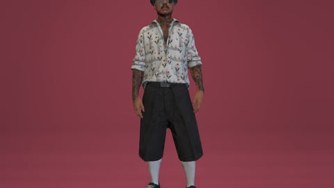 Manuel | Male Ped | Multiple Outfits | Optimized & Fivem Ready [Add-On] — image 6