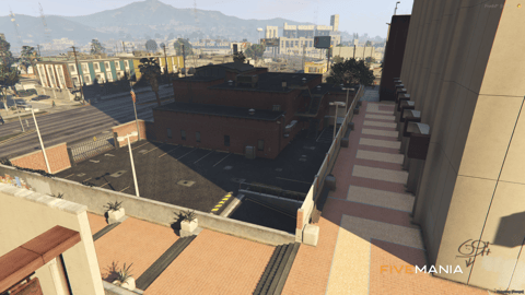 FIVEM Davis Sheriff Station | Detailed Police Station MLO | Interior & Exterior | Shooting Range | Jail Cells | Offices | Add-On | Optimized | Fivem Ready | High Quality — image 4